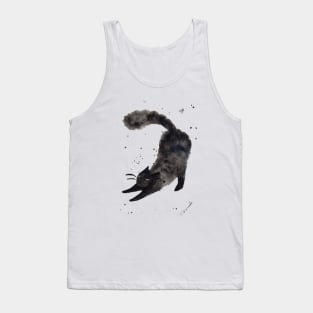 Black Cat Tank Top